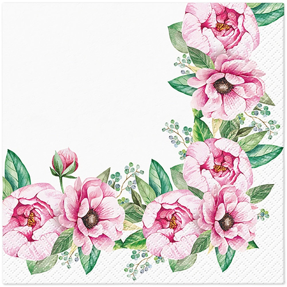 Ruokalautasliinat Floral border