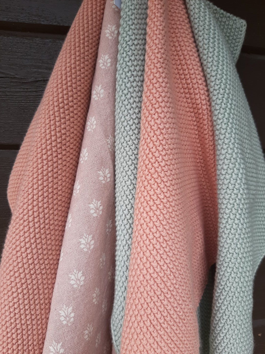 Käipyyhe Mynte faded rose