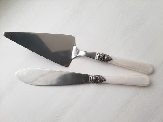 Linas cake server & knife