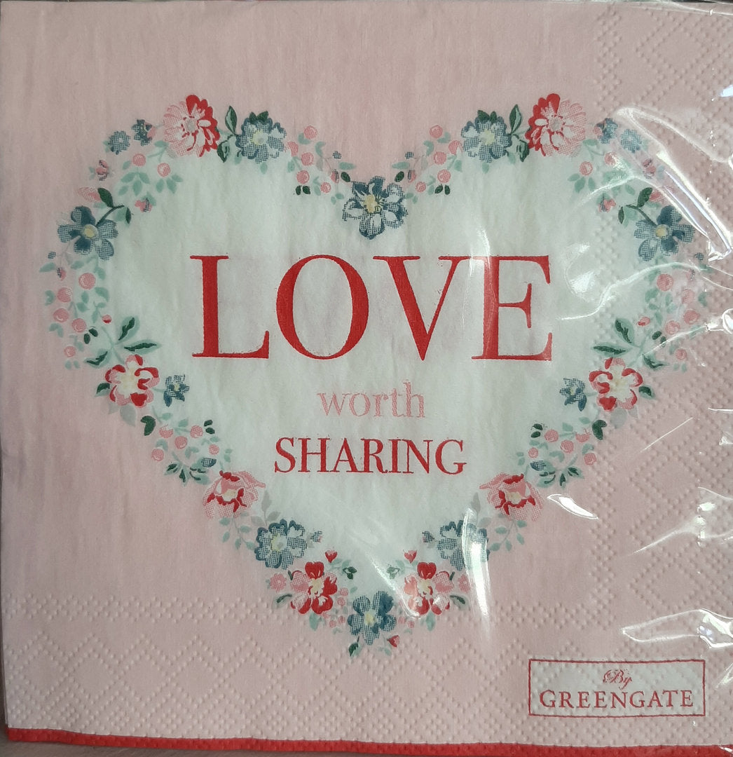 Kahvilautasliinat Love