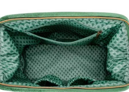 Pip Studio - Iso vihreä pussukka Velvet Quilted Days