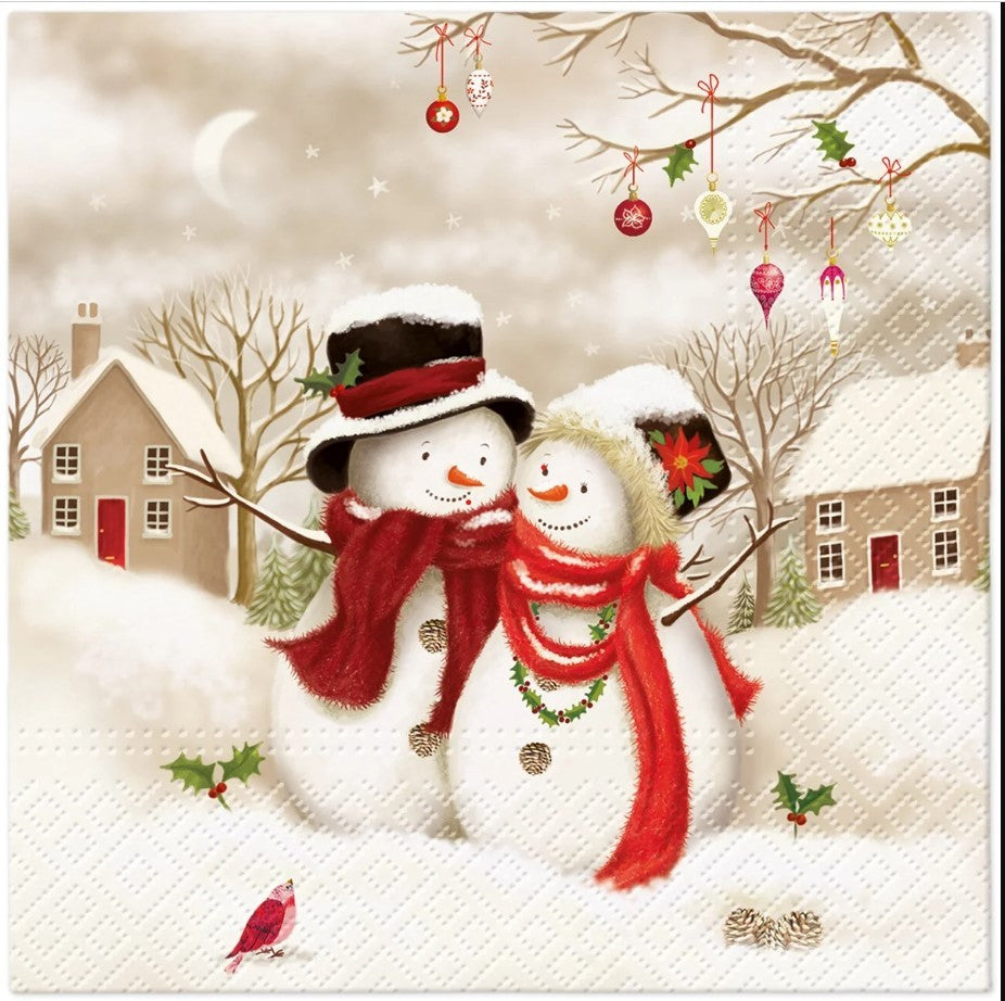 Ruokalautasliinat Snowy Family