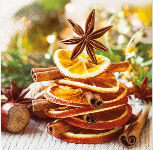 Ruokalautasliinat Christmas Fruits
