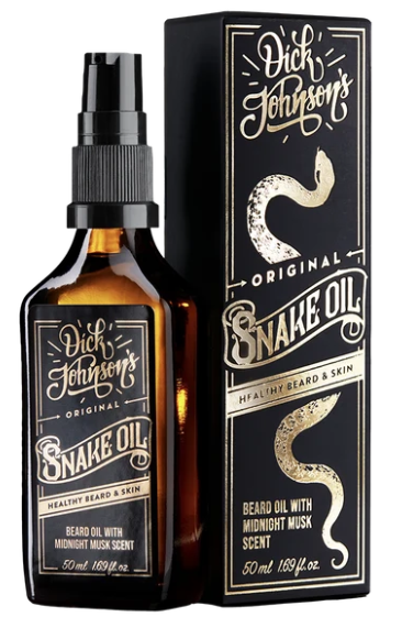 Partaöljy Snake Oil Midnight Musk, Dick Johnson
