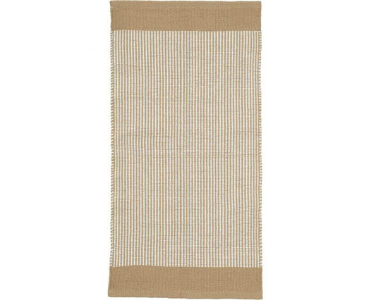 Svanefors keskiruskea Stripe matto 70x140