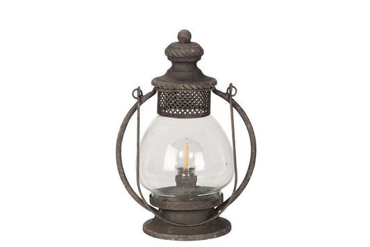 Metallinen LED-lyhty