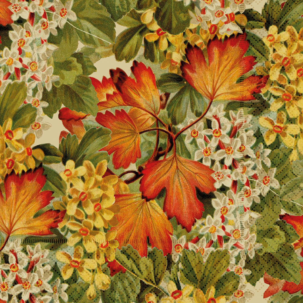 Lautasliinapakkaus Autumn Leaves