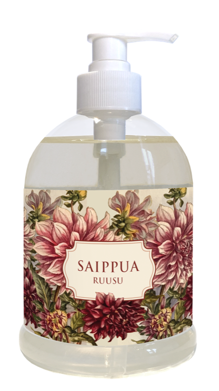 Nestesaippua ruusu