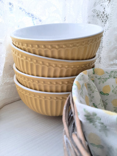Greengate kulho keltainen Alice