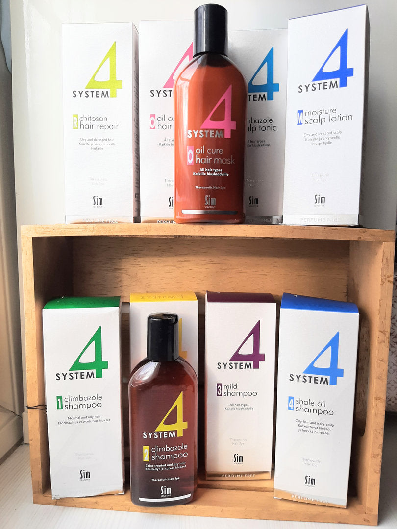 Climbazole shampoo 1, normaalit ja rasvoittuvat hiukset