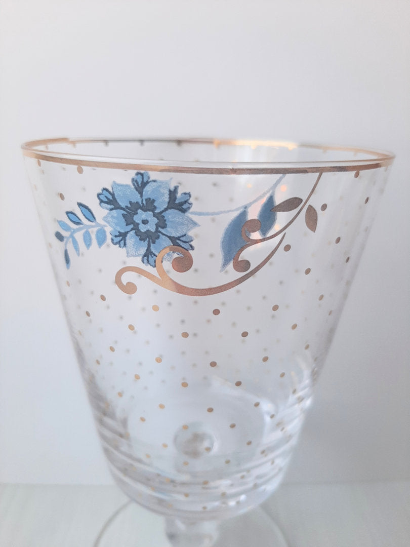 Jalallinen juomalasi Royal Golden Dots