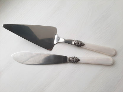 Linas cake server & knife