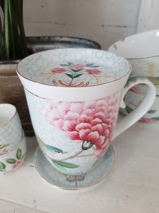 Pieni asetti Blushing Birds