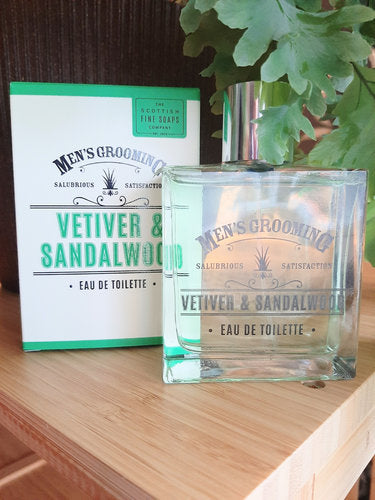 Eau de toilette Vetiver & Sandalwood