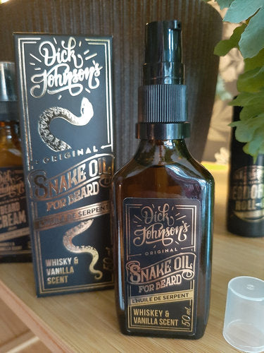Dick Johnson Partaöljy Snake Oil Whisky & Vanilla