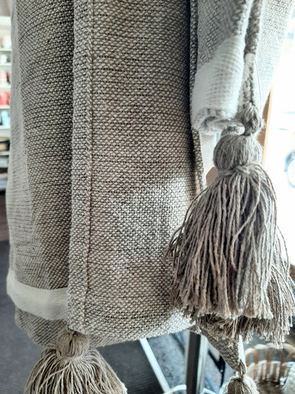 Torkkupeitto, beige