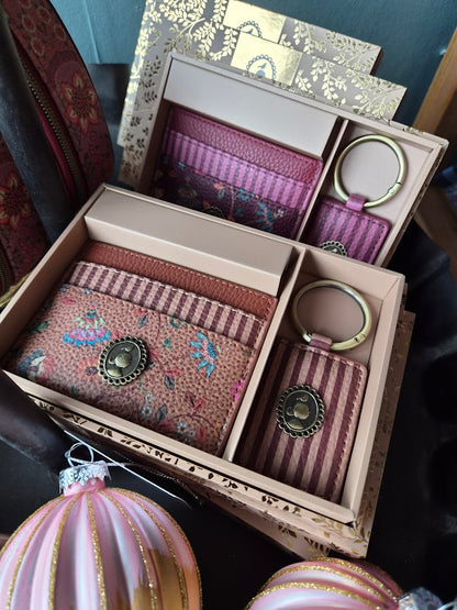 Travel Set Flora Bangelore Mini Dark Pink