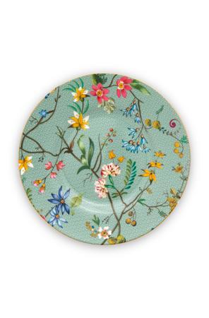 Pieni lautanen Jolie Flowers blue