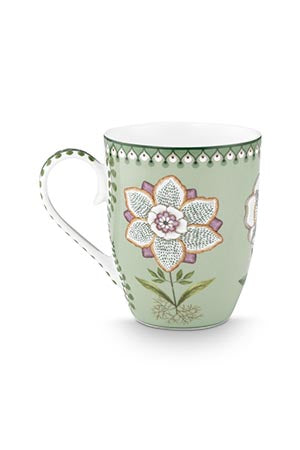 Pip Studio - Vihreä teemuki-setti yhdelle Lily & Lotus