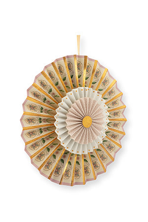 Seinäkoriste Rosette liila 35 cm