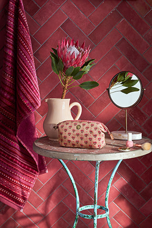 Pussukka Cooper small Jaipur flower sand-pink