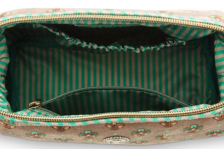Pussukka Cooper Small Jaipur Flower Khaki-Green