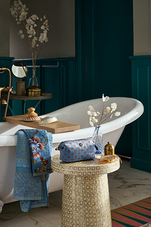 Pussukka Cooper Small Jaipur Flower Blue