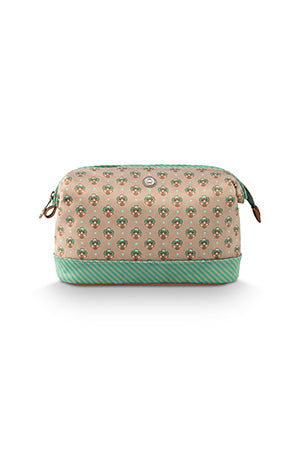 Pussukka Cooper Large Jaipur Flower Khaki-Green