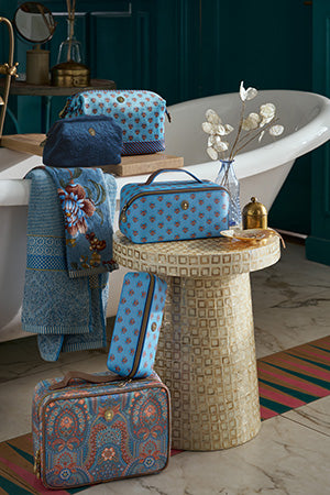 Pussukka Cooper Large Jaipur Flower Blue