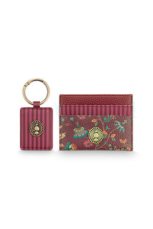 Travel Set Flora Bangelore Mini Dark Pink