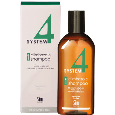 Climbazole shampoo 1, normaalit ja rasvoittuvat hiukset