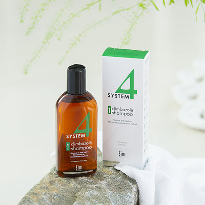 Climbazole shampoo 1, normaalit ja rasvoittuvat hiukset