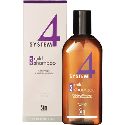 System 4 Mild shampoo 3, kaikille hiuslaaduille