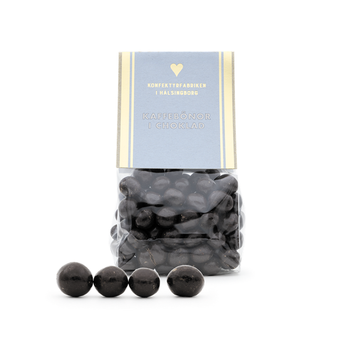 Kaffebönor i choklad