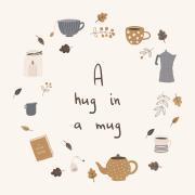 Ruokalautasliinat 'A hug in a mug'