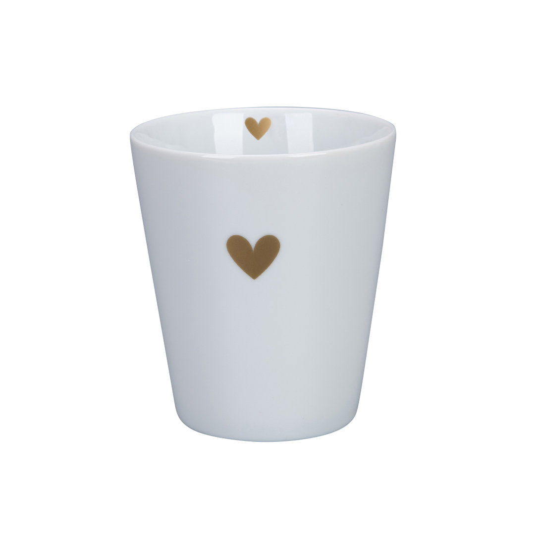Muki Happy Mug valkoinen