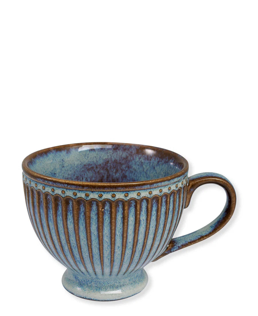 Teekuppi Alice oyster blue