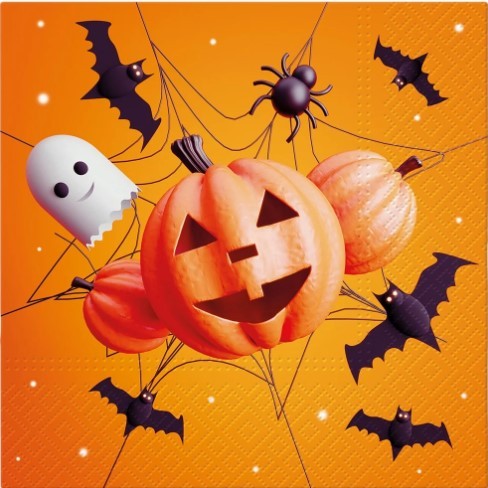 Ruokalautasliinat Halloween