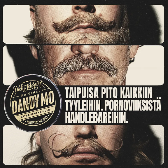 Viiksivaha Dandy Mo Dick Johnson