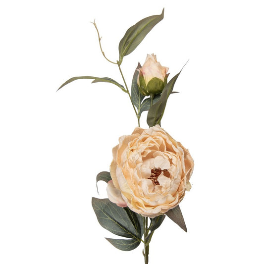 Artificial Flower Beige Plastic 83 cm