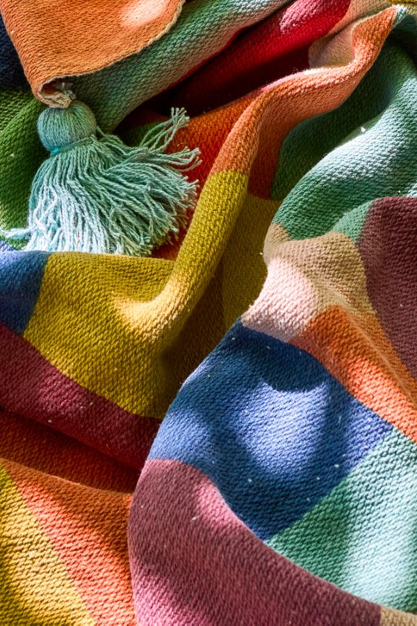 Torkkupeitto värikäs Colorine