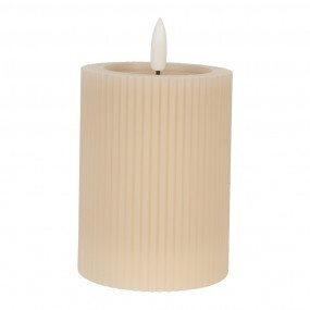Beige LED-pöytäkynttilä