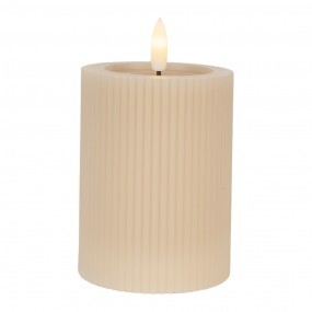 Beige LED-pöytäkynttilä